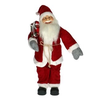 4A Red Santa | Christmas Decoration | Length 26 centimetre | Width 18 centimetre | Height 60 centimetre | Per 3 Santas