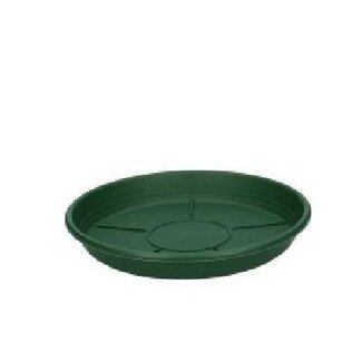 4A Dark Green Plastic Water Saucer | Diameter 18 Centimetre | Per 10 Saucers