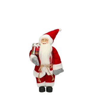 4A Red Santa | Christmas Decoration | Length 17 centimeter | Width 10 centimeter | Height 30 centimeter | Per 3 Santas