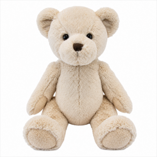 4A Light brown Plush Teddy Bear | Length 26 centimetre | Per 3 bears