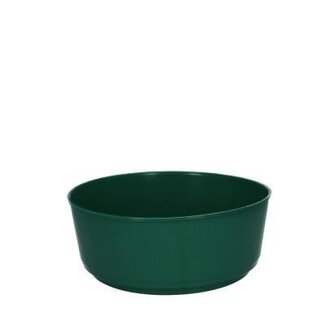 4A Kunststof Schotel Bakje “Bulb“ | Kleur: Groen | Diameter 24 centimeter | Hoogte 9 centimeter | Per 5 schotels