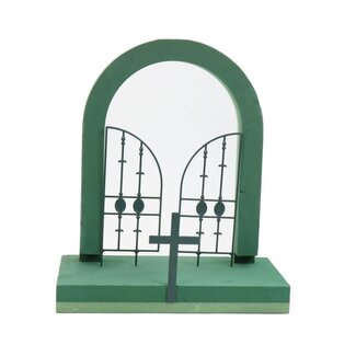4A Oasis Hemelpoort Steekschuim | Kleur: Groen | Lengte 51 centimeter | Breedte 46 centimeter | Hoogte 5 centimeter | Per hemelpoort