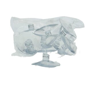 4A Transparent Oasis Suction cup | Diameter 63 millimetre | Per 15 suction cups