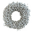 Flax wreath | Colour: White | Ø 30 centimeter | Available to order per wreath