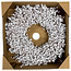Flax wreath | Colour: White | Ø 30 centimeter | Available to order per wreath