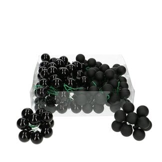 4A Opruiming Kerst Bal/draad 25mm combi x144
