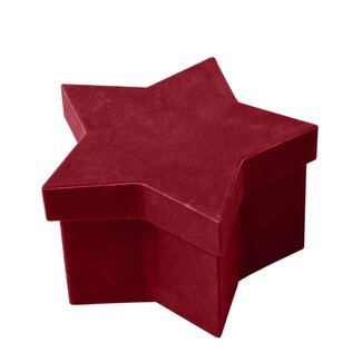 4A Rouge Boîte cadeau Hatbox “Noelle” | Décoration de Noël | Longueur 20.5 centimeter | Largeur 13 centimeter | Hauteur 12 centimeter | Par 4 boîtes cadeau