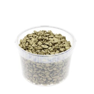 4A Cailloux Fins Dorés dans Seau Réutilisable | Cailloux Dorés | Diamètre 9 - 13 millimètres | Contenu 3 litres | Par seau