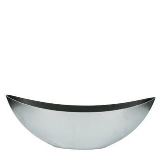 4A Coupe en mélamine couleur argentée | Décoration de Noël | Longueur 39 centimeter | Largeur 12 centimeter | Hauteur 13 centimeter | Par 12 coupes