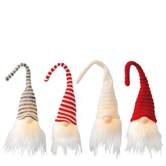 4A Mixed Colours LED Gnome | Christmas Decoration | Diameter 7 centimetre | Height 23 centimetre | Per 24 gnomes