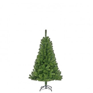 4A Kerstboom op Standaard | Kleur: Groen | Kerst Decoratie | Diameter 76 centimeter | Hoogte 120 centimeter | Per kerstboom
