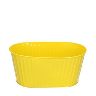 4A Bac en zinc jaune “Ferre” | Longueur 22 centimeter | Largeur 12 centimeter | Hauteur 10 centimeter | Par 10 bacs