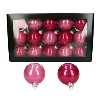 4A Boules de Noël perle rose | Décoration de Noël | Diamètre 6 centimètres | Par 30 boules de Noël