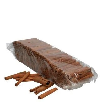 4A Dried Cinnamon Sticks | Colour: Brown | Length 8 centimetre | Weight 500 gram | Per bag