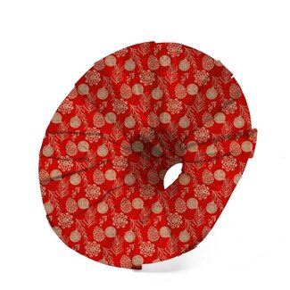 4A Bouquet holder Melle | Colour: Red | Length 25 centimeter | Christmas Decoration | Per 10 bouquet holders