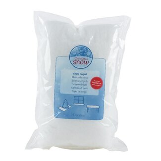 4A Snow blanket | Colour: Natural White | Christmas Decoration | Length 200 centimeter | Width 50 centimeter | Per snow blanket
