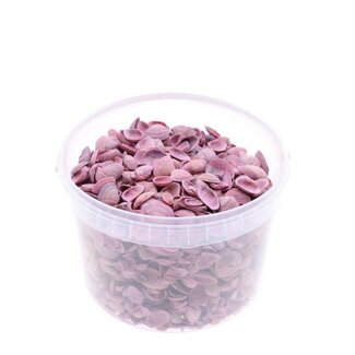 4A North Sea Shells in reusable bucket | Colour: Pink | Bucket content 3 liter | Per bucket