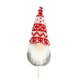 4A Kerst bijsteker 10cm Gnoom 6*15cm