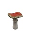 Herfst Deco paddenstoel d09*11cm