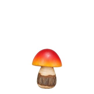 4A Herfst Paddenstoel Pixie d06*9cm