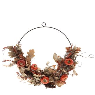 4A Herfst Hanger ring Pumpkino 30cm