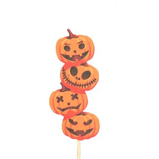 4A Herfst 10cm Pompoen x4 4*10cm