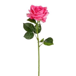 4A Kunstbloemen Rosa real touch 65cm
