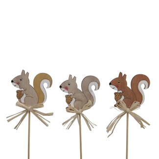 4A Herfst 20cm Eekhoorn 7*6cm