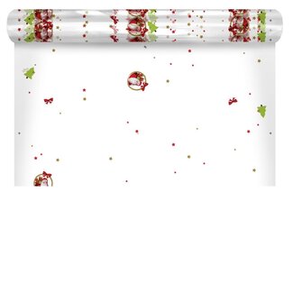 4A Papier auf Rolle “Santa” | Farbe: Rot | Weihnachtsdekoration | Breite 60 Zentimeter | Länge 120 Meter | Pro Rolle