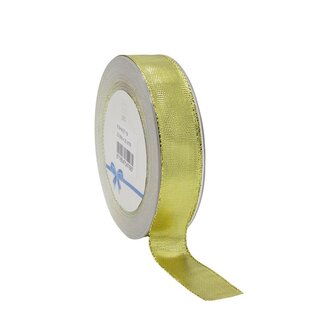 4A Band „Shine“ | Farbe: Goldfarben | Breite 25 Millimeter | Länge 25 Meter | Pro Rolle