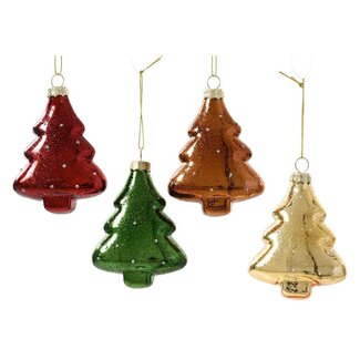 4A Suspensions pour boules de Noël de sapin | Couleur : Couleurs mélangées | Décoration de Noël | Diamètre 10 centimètres | Par 12 suspensions