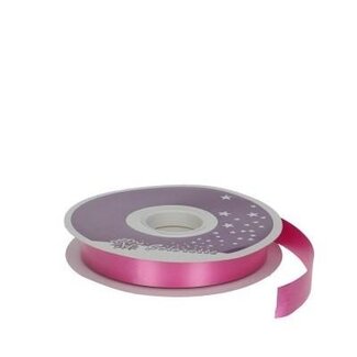 4A Ruban Polyseta | Couleur : Fuchsia | Largeur 19 millimeter | Longueur 91 meter | Par rouleau