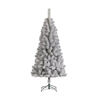 4A Weihnachtsbaum „Ague“ | Farbe: Naturweiß | Weihnachtsdekoration | Durchmesser 61 Zentimeter | Höhe 155 Zentimeter | Pro Weihnachtsbaum