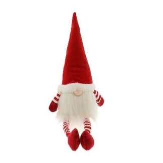 4A Gnome LED | Couleur : Rouge | Décoration de Noël | Longueur 10 centimètres | Largeur 9 centimètres | Hauteur 38 centimètres | Par 4 nains
