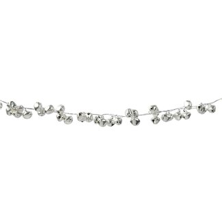 4A Girlande "Bel" | Farbe: Silber | Weihnachtsdekoration | Länge 1.2 Meter | Pro Girlande