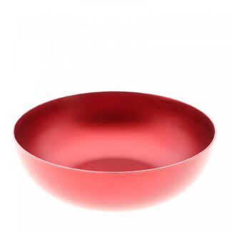 4A Bol en mélamine | Couleur : Rouge | Décoration de Noël | Diamètre 30 centimètre | Hauteur 10 centimètre | Par 12 bols