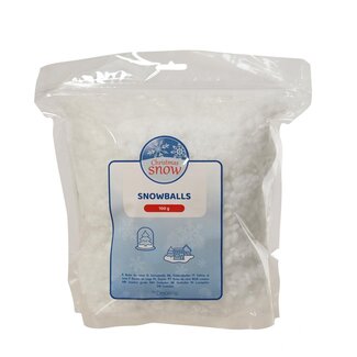 4A Neige de Noël en polyester | Couleur : Blanc naturel | Décoration de Noël | Contenu 100 grammes | Par sachet