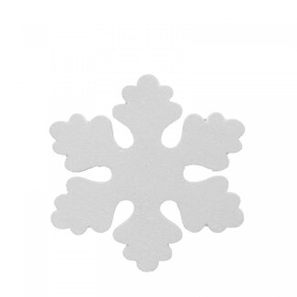 4A Suspension flocon de neige | Couleur : Blanc naturel | Décoration de Noël | Diamètre 40 centimeter | Par suspension