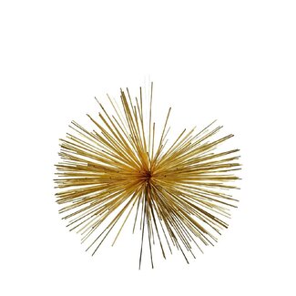 4A Suspension "Étoile" | Couleur : Or | Décoration de Noël | Diamètre 30 centimètres | Par suspension