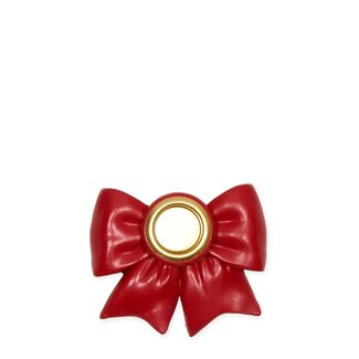 4A Kerst Kaarshouder strik d2.2/6*7cm