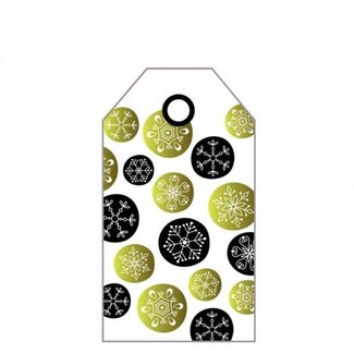 4A Carte de Noël vierge | Couleur : Blanc Vert Noir | Décoration de Noël | Longueur 5 centimètres | Largeur 9 centimètres | Par 20 cartes