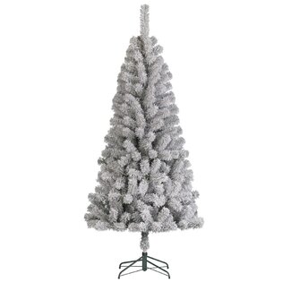 4A Sapin de Noël artificiel "Ague" | Couleur : Blanc naturel | Décoration de Noël | Diamètre 81 centimètre | Hauteur 185 centimètre | Par sapin de Noël