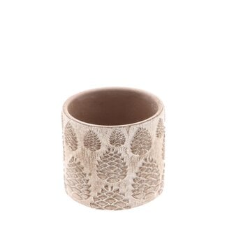 4A Kerst Keramiek Cone pot d11*10cm