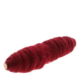 4A Craft Line Fil | Couleur : Rouge foncé | Largeur 15 millimètres | Longueur 10 mètres | Par 6 rouleaux