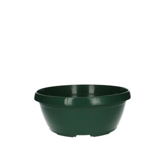4A Kunststoffschale Classic | Farbe: Grün | Durchmesser 25 Zentimeter | Höhe 11 Zentimeter | Pro 10 Schalen