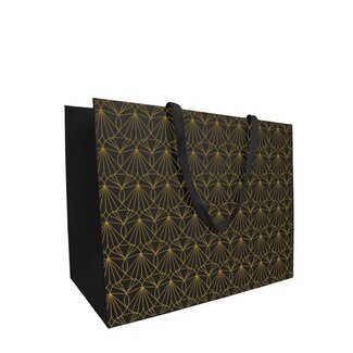 4A Clayrton Taschen “Chrystal” | Farbe: Schwarz | Länge 25 Zentimeter | Breite 10 Zentimeter | Höhe 22 Zentimeter | Pro 10 Taschen