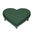 Oasis Heart Ecobase | Colour: Green | Length 38 centimetres | Width 40 centimetres | Height 4.5 centimetres | Per 2 hearts