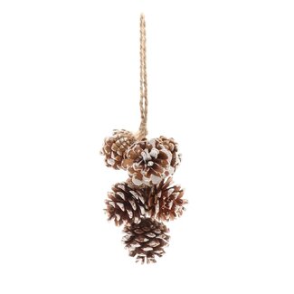 4A Kerst naturel Hanger Lodi d10*26cm