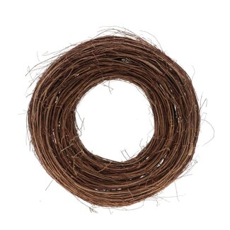 4A Kranz aus Zweigen „Twig Linz“ | Farbe: Braun | Durchmesser 40 Zentimeter | Pro Kranz