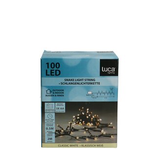 4A Kerst LED slinger 100L 2m timer